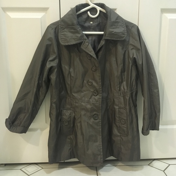 Grey/ Silver Korea Wind Jacket - Picture 2 of 6